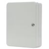 Caseta pentru chei DacEnergy©, confectionata metal, pentru 93 de chei, 24.5 x 30 x 8.5 cm, alba-Dacenergy.ro