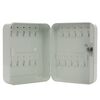 Caseta pentru chei DacEnergy©, confectionata metal, pentru 20 de chei, 20.5 x 16.5 x 8.5 cm, alba-poza 4-Dacenergy.ro