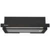 Hota incorporabila telescopica Candy CBT625/2B, Capacitate de absorbtie 332m3/h, 2 trepte de viteza, Iluminare LED, 2 filtre, Clasa B, 60 cm, Negru-Dacenergy.ro