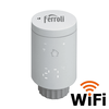 Cap termostat smart pentru calorifer Ferroli, Wi-Fi, control de la distanta, siguranta pentru copii, detectare fereastra deschisa, afisaj digital, programabil, alb, Numar piese: 1-poza 2-Dacenergy.ro