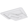 Plafoniera LED inteligenta, compatibila cu Smart Alexa si Home, 50 W, 2800 lm, lumina calda / rece, functie cu memorie, lumina de veghe, reglaj luminozitate, telecomanda, alb-poza 3-Dacenergy.ro