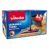 Mop rotativ microfibra cu coada telescopica si galeata cu separator, pedala cu sistem de stoarcere, din microfibre, H130 cm-Dacenergy.ro
