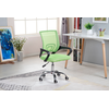 Scaun birou ergonomic DacEnergy©, sezutul cu burete si mesh, design simplu si modern, greutate suportata 100 kg, inaltimea 84-94 cm, verde si negru, Culoare: Verde, Negru-poza 2-Dacenergy.ro