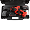 Fierastrau electric / mini drujba Panzer, lungime sinei de 12.7 cm, include 2 acumulatori de 18V, 2.0 Ah, 4500 rpm, indicator LED, frana pentru lant-poza 4-Dacenergy.ro