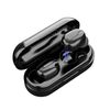Casti Wireless DacEnergy©, Bluetooth 5.0, pairing automat, sunet Hi-Fi, reducere inteligenta a zgomotului, control buton multifunctional, microfon incorporat, IPX6 Impermeabil, culoare negru-Dacenergy.ro