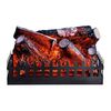 Focar semineu electric, incorporabil, fara incalzire, 3D efect, temporizator, siguranta pentru copii, buton On/Off, iluminare LED, control manual, protectie la supraincalzire, 476 x 259 x 218 mm, negru-poza 2-Dacenergy.ro