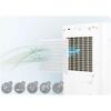 Dezumidificator, cu compresor, afisaj, panou de control tactil, higrostat, filtru de particule, cronometru de 24 de ore, dezumidificare, dezumidificare continua, uscare rufe, Wi-Fi, 140 m³/h, 20 l/24 h-poza 10-Dacenergy.ro