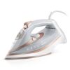 Fier de calcat cu abur, talpa ceramica, oprire automata, autocuratare, protectie la supraincalzire, rezervor de apa de 360 ml, abur vertical, reglare a temperaturii, 3000 W, alb, Culoare: Alb-Dacenergy.ro