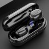 Casti Wireless DacEnergy©, Bluetooth 5.0, pairing automat, sunet Hi-Fi, reducere inteligenta a zgomotului, control buton multifunctional, microfon incorporat, IPX6 Impermeabil, culoare negru-poza 5-Dacenergy.ro