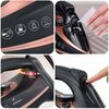 Fier de calcat cu abur, talpa ceramica, oprire automata, autocuratare, protectie la supraincalzire, rezervor de apa de 360 ml, abur vertical, reglare a temperaturii, 3000 W, negru, Culoare: Negru-poza 10-Dacenergy.ro
