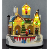 Decoratiune Craciun fabrica Spargatorul de nuci DacEnergy©, din plastic, design atent lucrat, cromatica festiva, 16 LED-uri, lumina multicolora, inaltime de 22.5 cm, 8 melodii clasice de Craciun, alimentare baterii-poza 3-Dacenergy.ro