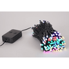 Instalatie brad Craciun DacEnergy©, smart, 200 LED-uri RGB, 24 W, aplicatia Playlights, permite un control digital al culorilor si a functiei timer, 19.9 m, interior si exterior-poza 2-Dacenergy.ro