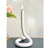 Decoratiune lumanare torsion DacEnergy©, realizata din plastic, design rasucit, inedit, cu efect de flacara generat de LED-ul alb cald, 2.2 x 41 cm, alimentare cablu USB-poza 5-Dacenergy.ro