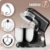 Robot de bucatarie, bol din otel inoxidabil de 6 litri, protectie la supraincalzire, 6 niveluri de viteza, mod PULSE, indicator LED de functionare, 220-240 V, 1400 W, negru si auriu, Culoare: Negru, Auriu-poza 5-Dacenergy.ro