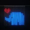Instalatia smart de Craciun DacEnergy©, forma de turturi, efect spectaculos, 400 LED-uri RGB multicolore, 2 x 2 m, 9 functii, aplicatie iDeal LED, cu telecomanda, interior si exterior-poza 7-Dacenergy.ro
