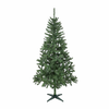 Brad de Craciun DacEnergy©, confectionat din PVC, verde, 180 cm, 441 de varfuri, cu suport-Dacenergy.ro