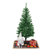 Brad de Craciun DacEnergy©, confectionat din PVC, verde, 150 cm, 330 de varfuri-poza 2-Dacenergy.ro