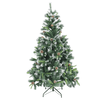 Brad de Craciun DacEnergy©, confectionat din PVC, verde, 32 conuri, 180 cm, 690 varfuri, cu ramuri inghetate-Dacenergy.ro