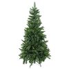 Brad artificial de Craciun DacEnergy©, confectionat din PVC, inaltimea de 210 cm, 980 de varfuri, culoarea verde, cu suport de metal-Dacenergy.ro