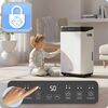 Dezumidificator de aer cu compresor, aplicatiei Tuya/Smart Life, WiFi, blocare copii, indicator LED, capacitate de dezumidificare de pana la 25 litri/zi, rezervor de 6,5 l, 180 m³/h-poza 11-Dacenergy.ro