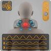 Aparat de masaj shiatsu, pentru gat si spate, 3 niveluri de intensitate, schimbare de directie, functie de incalzire, wireless, oprire automata dupa 10 minute, miscare 3D, 27 cm-poza 9-Dacenergy.ro