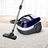 RESIGILAT: Aspirator cu aspirare uscata si umeda, cu spalare, capacitate rezervor apa 5 l, filtru EPA, tup telescopic metalic, 3 accesorii mici, 1700 W, alb si mov-poza 2-Dacenergy.ro