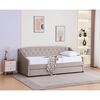 Pat extensibil, maro-gri Taupe, ALODA-poza 11-Dacenergy.ro