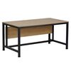 Birou, stejar/negru, 120x80 cm, KILIS NEW-Dacenergy.ro