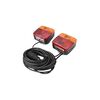 Set lampi remorca magnetice 12V set stopuri remorca cu fisa 7 pini si cablu 7.5m Cod: BK69080-poza 5-Dacenergy.ro