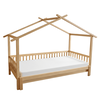 Pat Montessori cu pat suplimentar, natural, 90x200, KESIO-poza 5-Dacenergy.ro