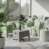 Scaun stivuibil, verde, plastic, SOKRA NEW-poza 12-Dacenergy.ro