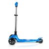 Trotineta de echilibru cu trei roti, material ghidon din aluminiu, inaltimea reglabila a ghidonului, iluminare LED, greutate maxima utilizator 50 kg, punte fluorescenta, albastra, Culoare: Albastru, Fosforescent-poza 8-Dacenergy.ro