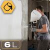 Pistol pneumatic de pulverizare pentru tencuiala si vopsire pereti, 6 L, 3 duze incluse 4, 6, 8 mm, conectoare de aer de ¼", inel de montare-poza 2-Dacenergy.ro