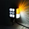 Set faruri universale tractor stanga si dreapta cu LED 10-80V, temperatura culoare 6000K, pozitii 3W LED si semnalizare 3W LED Breckner BK69132-poza 11-Dacenergy.ro