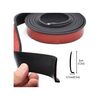 Set 4 ornamente protectie aripa din cauciuc 1,6mx3cm culoare Neagra Cod: FS-7012-Dacenergy.ro