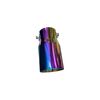 Ornament toba colorat inox universal sport tuning intrare 60mm iesire 70mm lungime  Cod: C84-poza 3-Dacenergy.ro