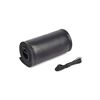 Husa volan cu ac si ata piele cu gaurele negru marime M 38cm latime 11.5cm Cod: LUXFST01-Dacenergy.ro