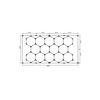 Set lumini LED hexagonale 615W 6000K alb rece pentru tavan garaj/atelier/showroom Cod: HEX1-poza 4-Dacenergy.ro