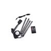 Kit interior LED 12 SMD RGB cu telecomanda si aplicatie BTT  22cm Cod: JS01-5V-poza 3-Dacenergy.ro