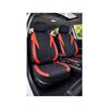 Huse scaune auto universale fractionate Premium fata si spate compatibile dimensiuni standard negru rosu Cod: HNG1101-1-Dacenergy.ro
