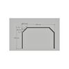 Tunel LED detailing auto 1470W, 6000K alb rece, 4000x5244 mm Cod: HEX5-poza 25-Dacenergy.ro