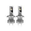 Set 2 becuri LED B01 H7 6000K pentru faruri auto, dimensiune apropiata de becul H7 standard-Dacenergy.ro