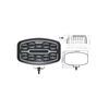 Proiector LED auto 2 faze cu DRL alb si portocaliu 12V 24V 55W omologare E9 Cod: 202507-poza 7-Dacenergy.ro
