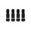 Valve metalice negre  compatibile turisme si autoutilitare 4 bucati  set Cod: NG-MS-525-Dacenergy.ro