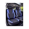 Huse scaune auto universale XL fractionate Premium compatibile SUV si Limuzine negru albastru Cod: HNG2504-2-Dacenergy.ro