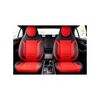 Huse scaune auto universale fractionate Premium cu tetiera fata incorporata negru cu rosu  Cod: HNG-C509-3-poza 4-Dacenergy.ro