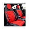 Huse scaune auto universale fractionate Premium cu tetiera fata incorporata negru cu rosu  Cod: HNG-C509-3-Dacenergy.ro