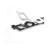 Ornament Sport  crom auto universal 11x3.2cm Cod: S02-poza 2-Dacenergy.ro