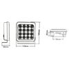 Lampa SMD 6001-2 Lumina: portocalie Voltaj: 12v-24V Rezistenta la apa: IP66-poza 2-Dacenergy.ro