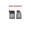 Covoare cauciuc tavita pentru fata compatibile Mercedes Vito / Viano W639  2006-2010  Cod: 2D 62523 / A20-Dacenergy.ro